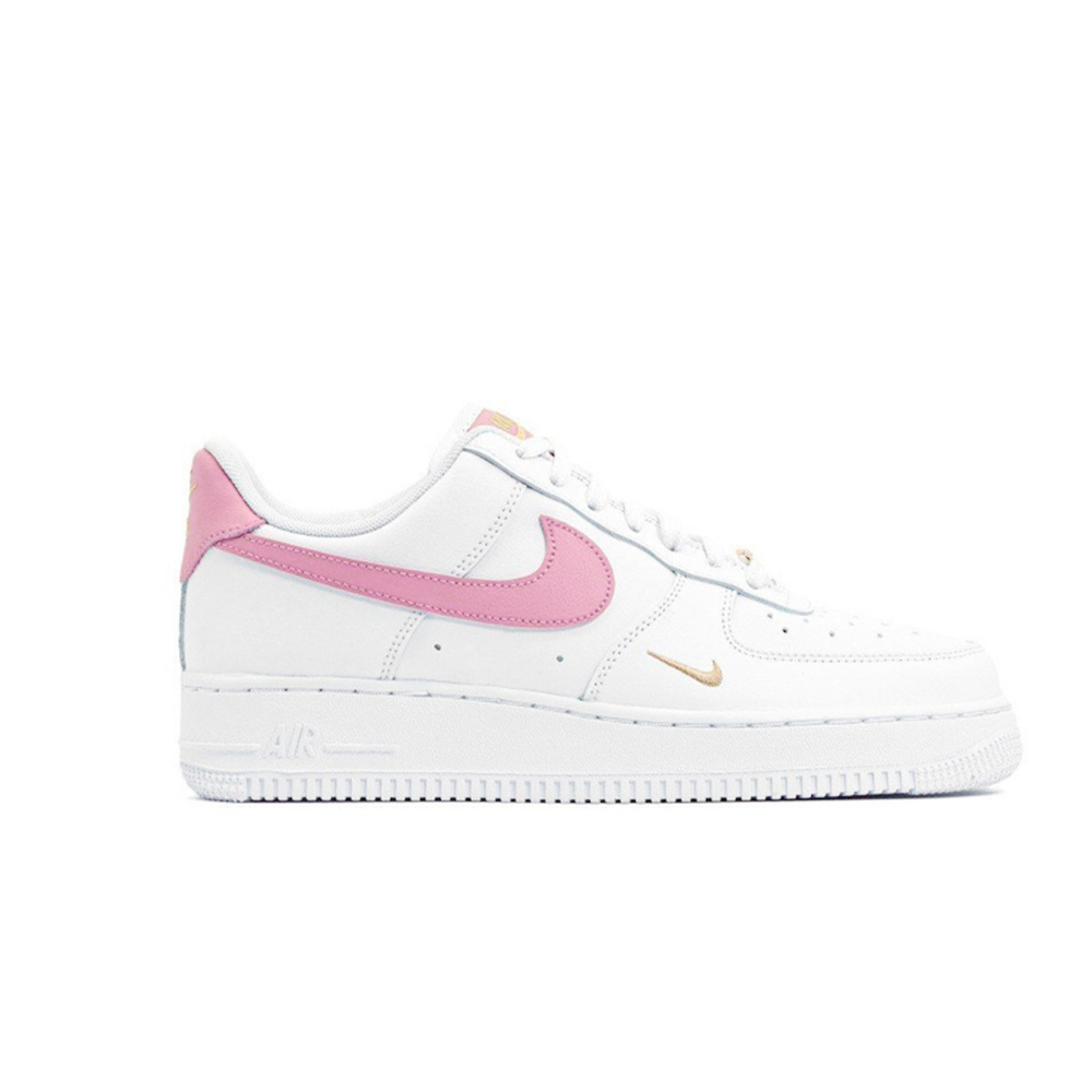 Tênis Air Force 1 Essential White Rust Pink - Sneaker Force