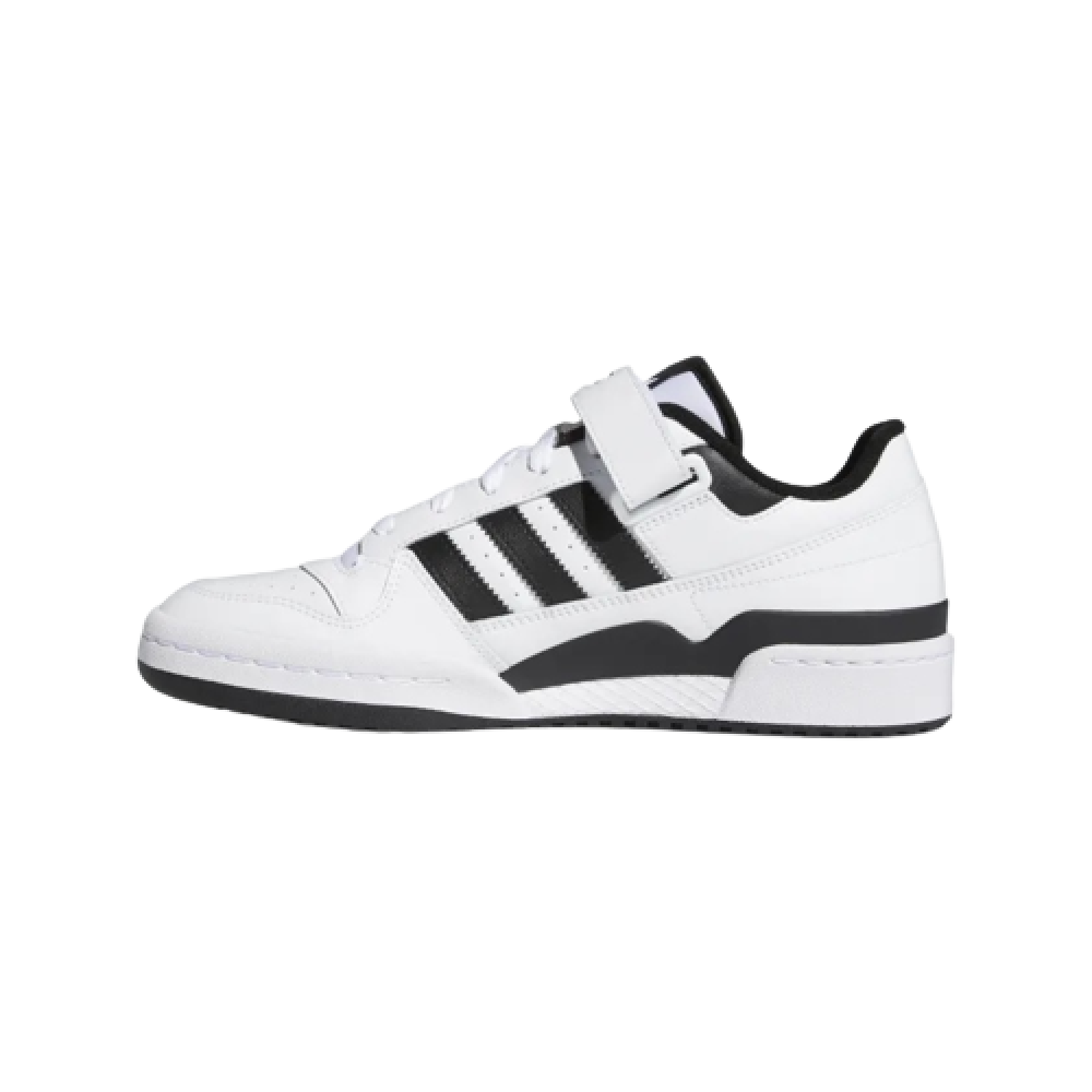Tênis Adidas Forum Low Preto e Branco - Só Lamantos