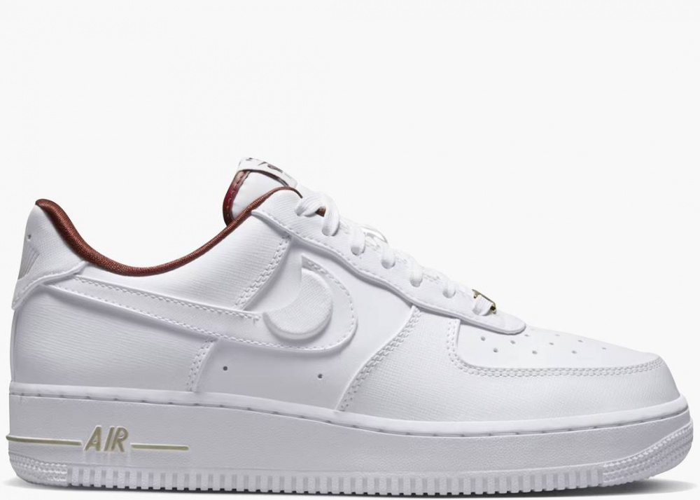 Red swoosh nike store air force 1