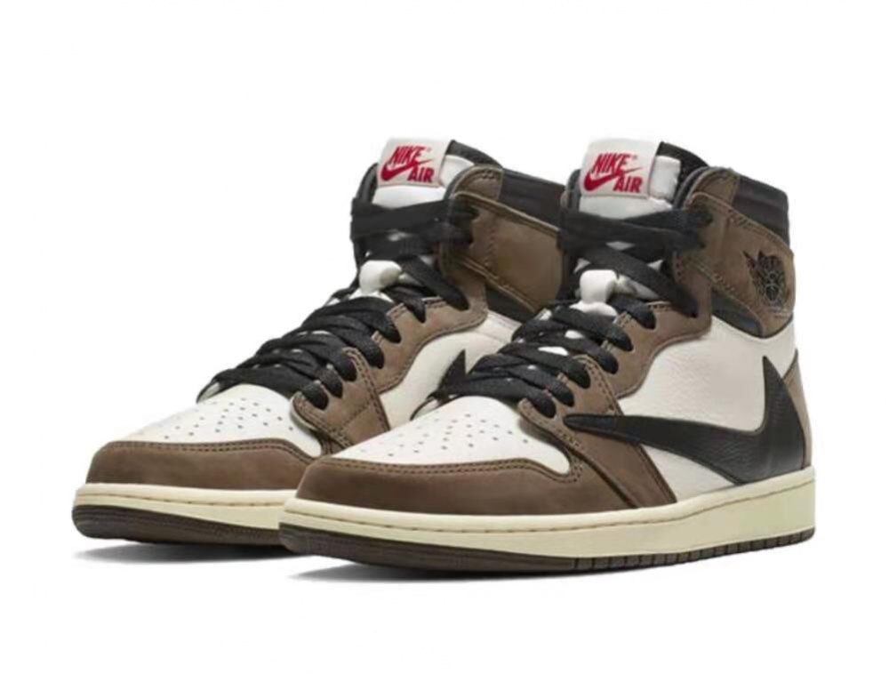 Nike jordan 1 x travis sale scott