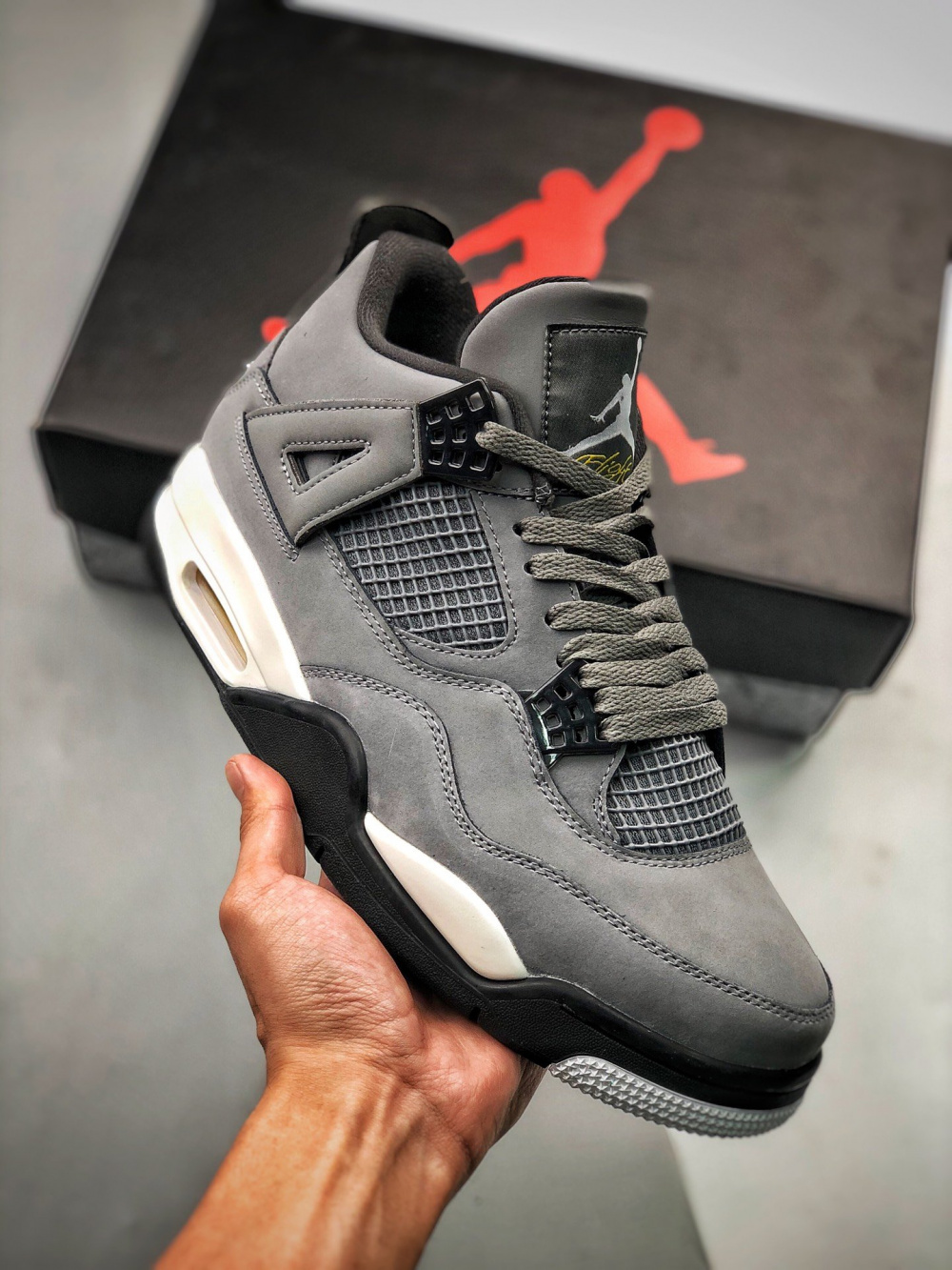 Nike Air Jordan 4 Cool 本物 Grey 27.5cm Nike Air Jordan 4 