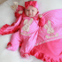 Saída de Maternidade Menina Luxo Coelhinha Pink