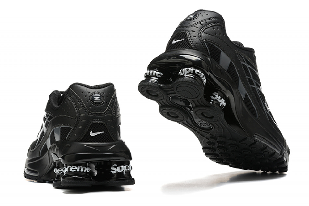 Supreme x Nike Shox Ride 2 Black - Droper