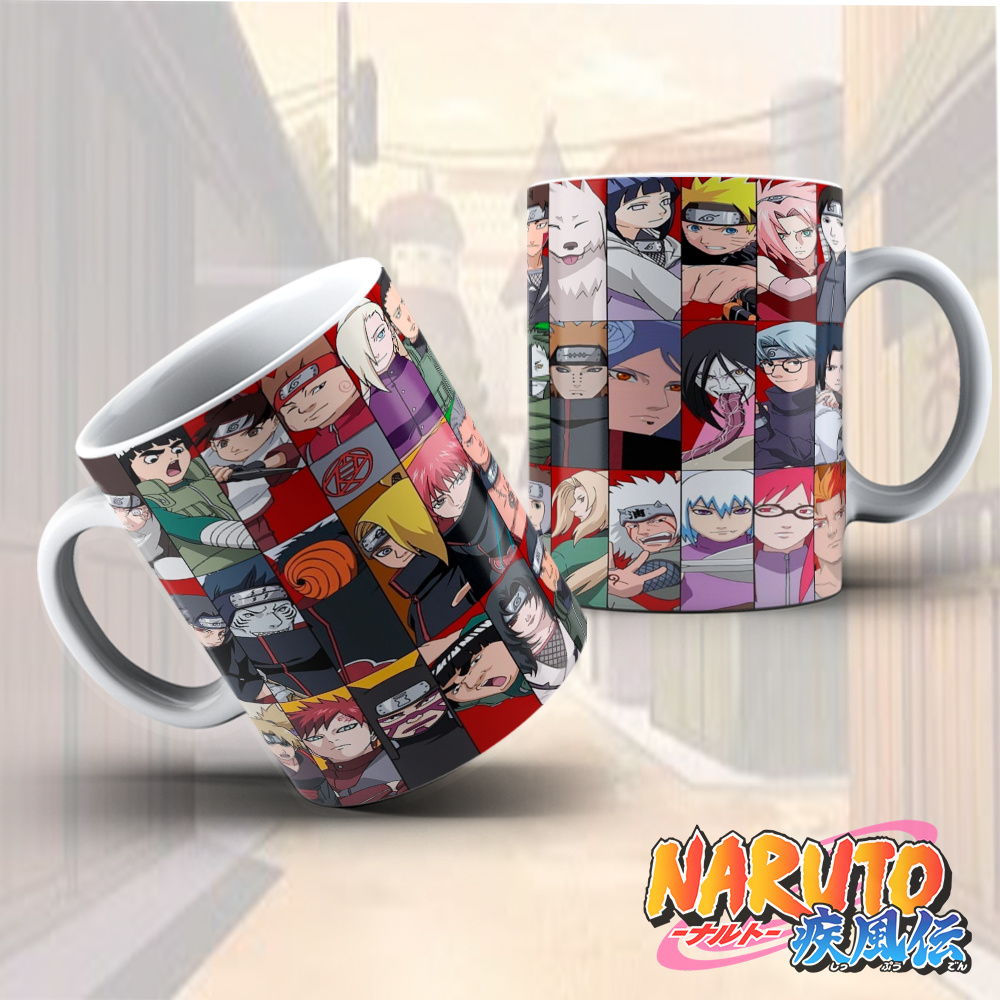 Caneca Kakashi Hatake Naruto shippuden Stoneca