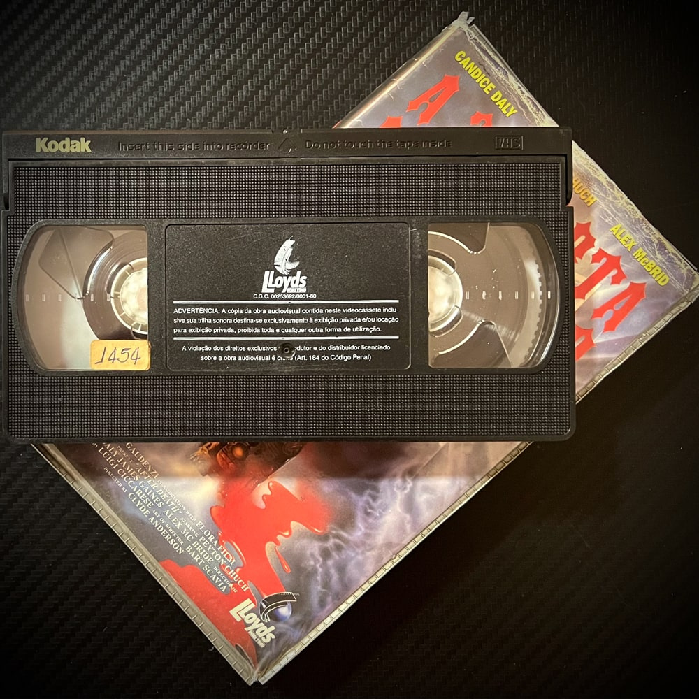 Fita Vhs Filme O Inferno De Dante leg/fv179