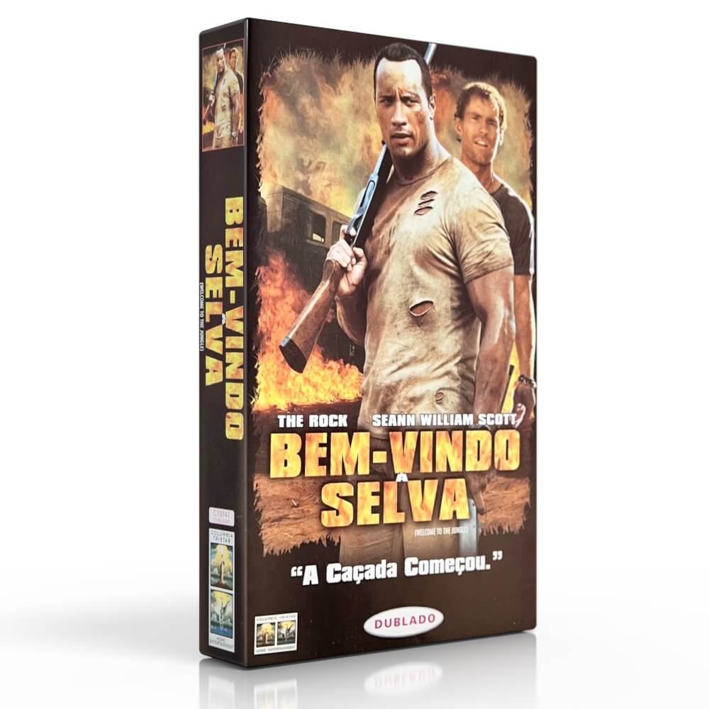 BEM VINDO A SELVA TRAILER StudioVHS TvFita VHS Para Digital