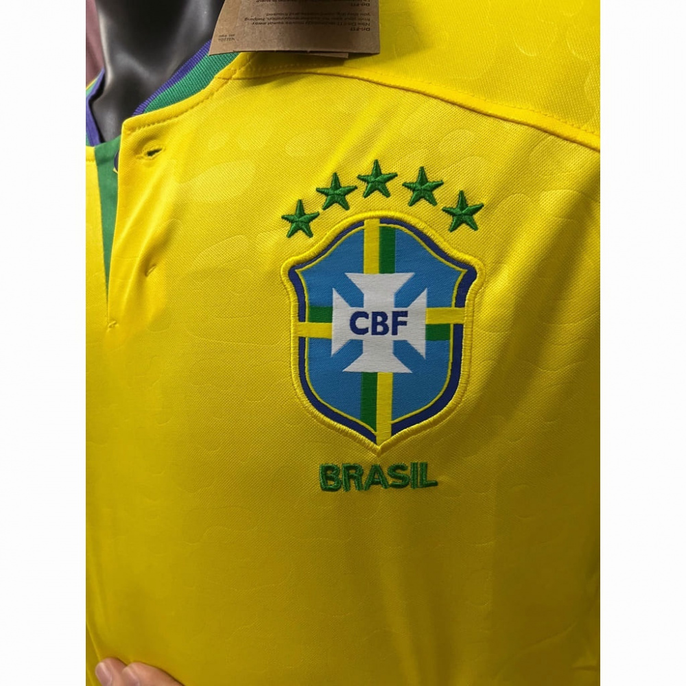 Camisa Brasil 2022 Oficial - Copa Do Mundo S