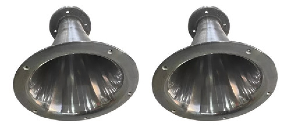 2 Bocas Corneta Jarão Para Driver D405 305 Eros 4160 23,5cm