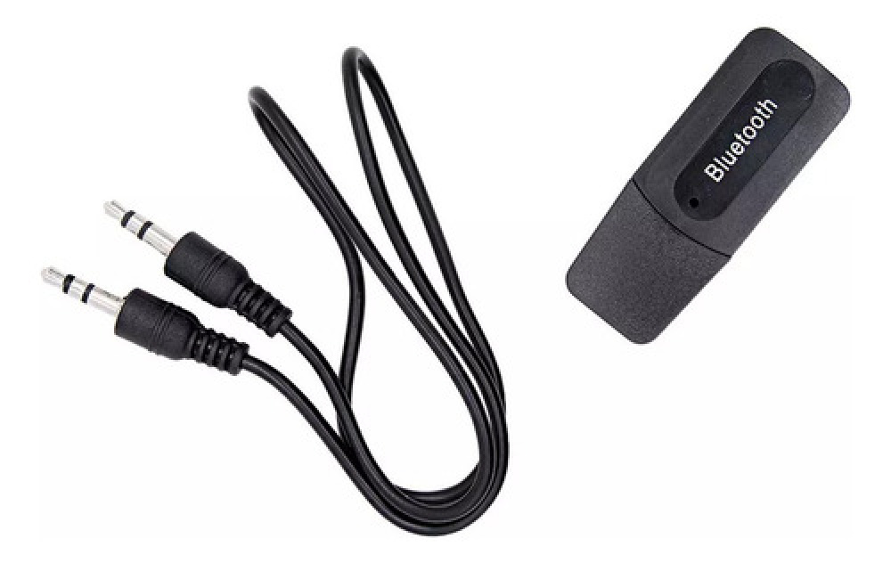 Adaptador Automotivo Usb P2 Bluetooth Svart