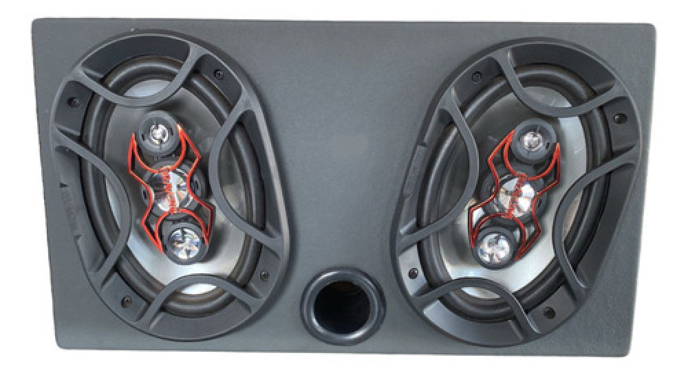 Caixa Completa 6x9 Mdf Forrada Carro Caminhao 6/9 Bravox