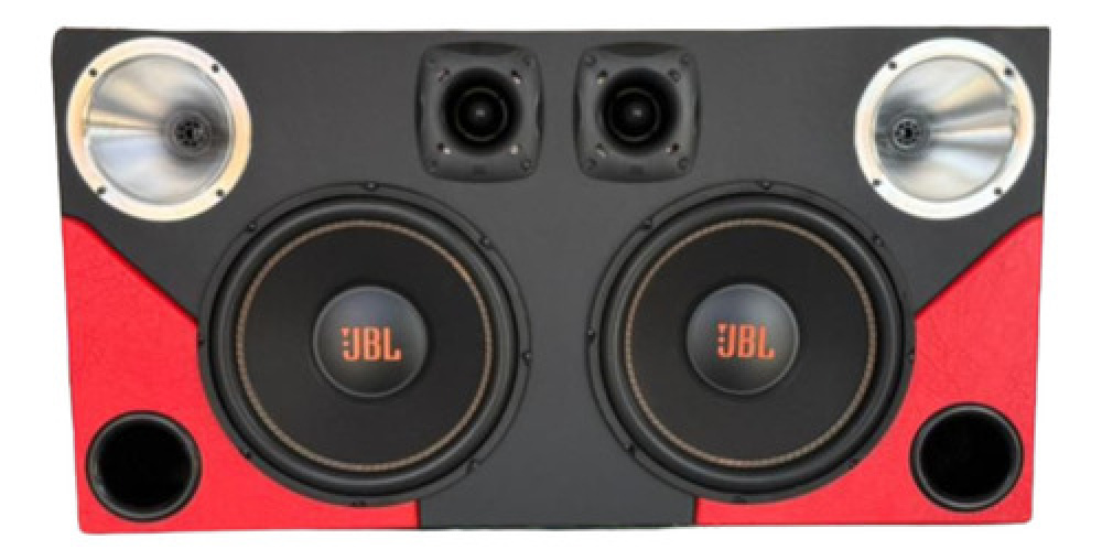 Kit Tweeter St200 70w Preto E Driver Corneta Jbl D200x 110w