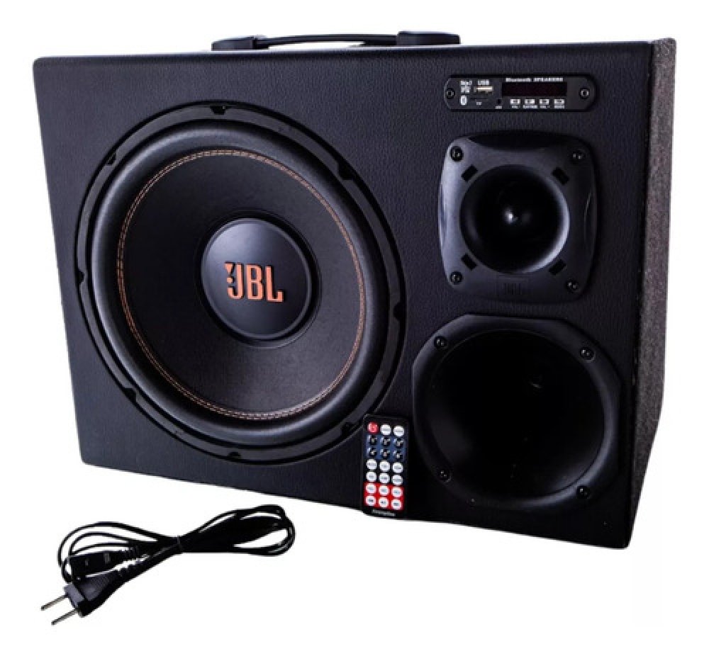 Caixa Amplificada Jbl 550w Rms Bluetooth Residencial E Carro