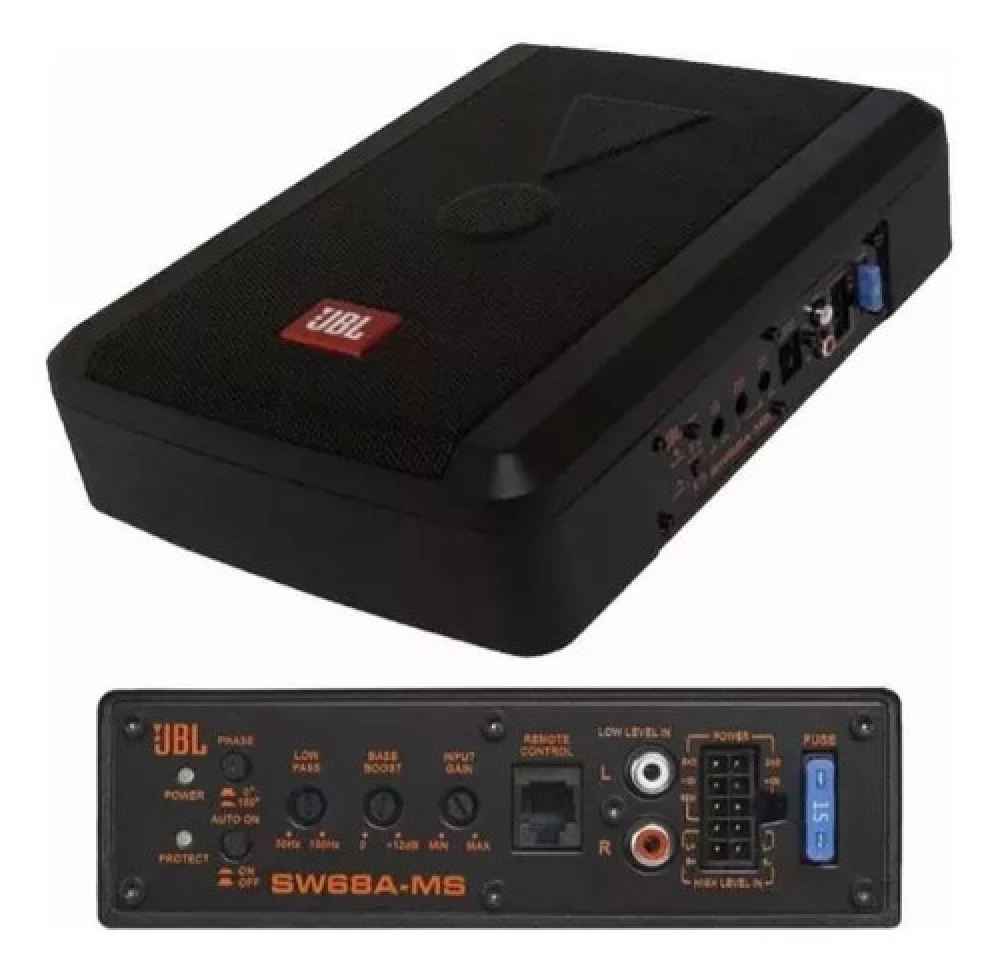 Caixa Slim Amplificada Jbl Sub 100w Rms Grave Qualidade
