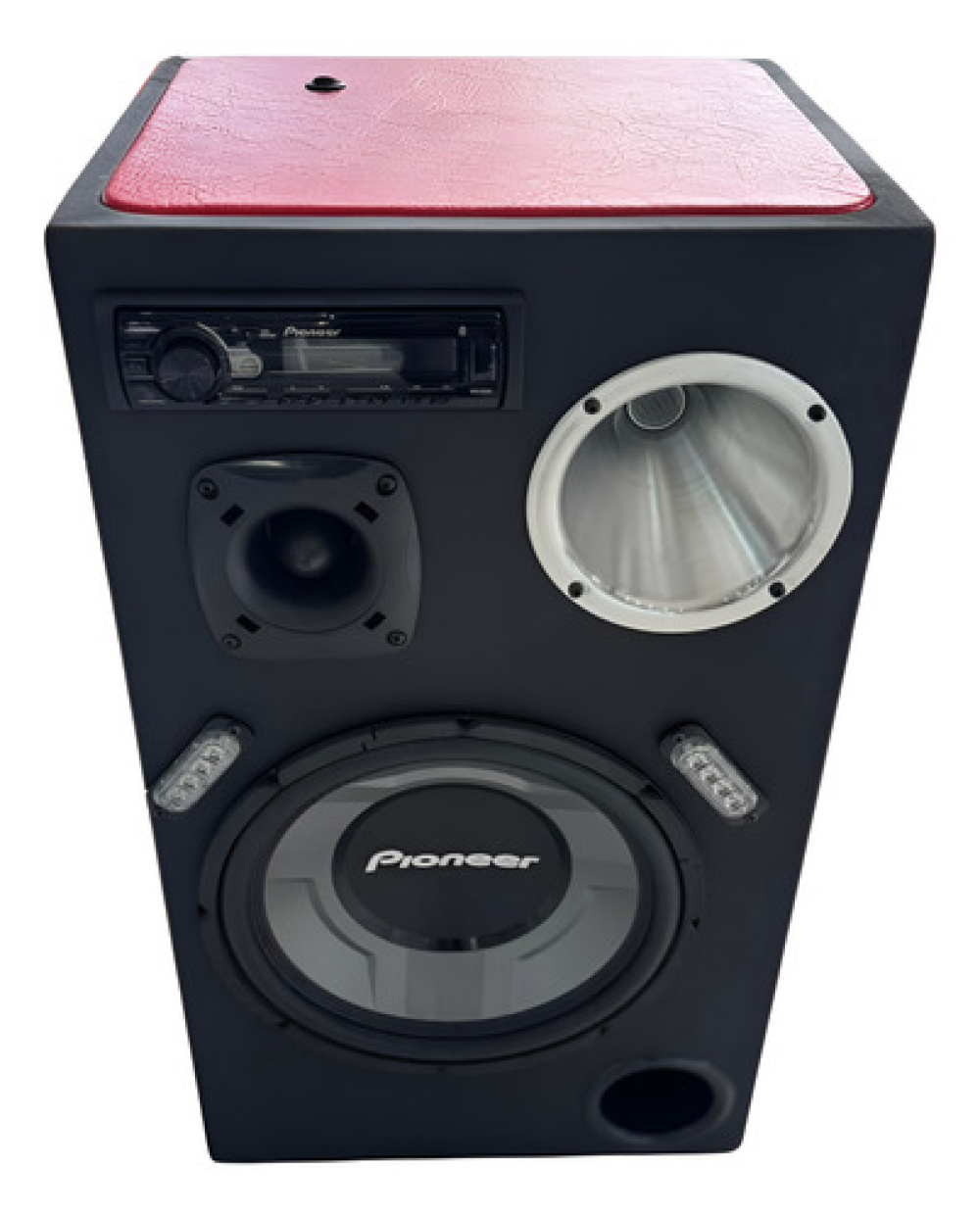 Caixa Trio Residencial Pioneer 12p Potente Sitio Bar Festa