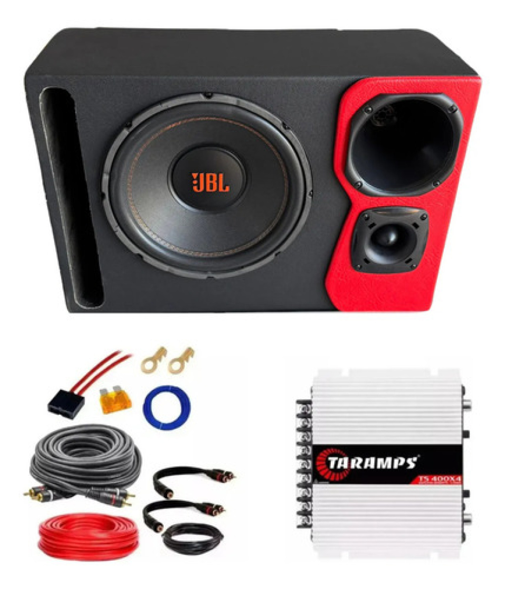 Caixa Trio Tornado 2200 15p + Hd3000 + Ts400 + Kit Fiação