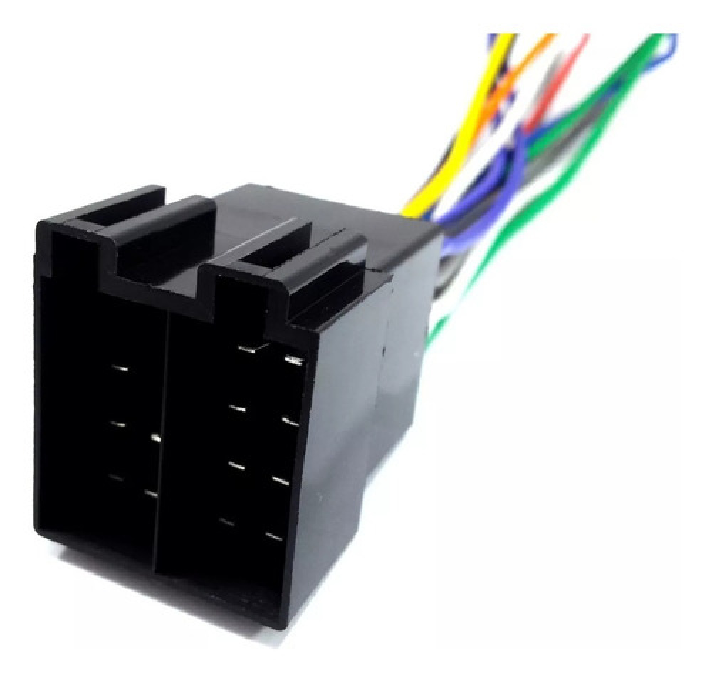 Chicote Radio Universal 16 Vias Macho Importado - 1ª Linha