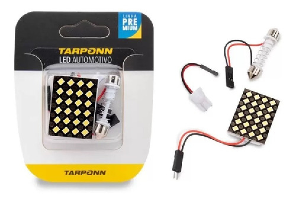 Hiper Placa Led Premium Luz Teto Torpedo T10 12v 6000k