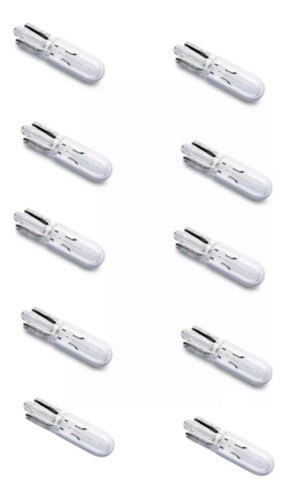 10 Unid Lâmpada Led Pinguinho Painel T5 Painel De Carro 12v