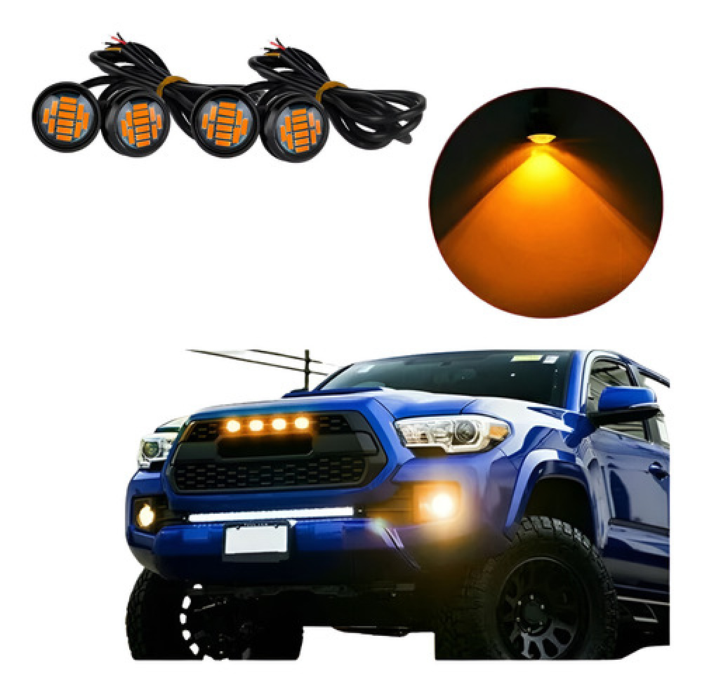 Kit 4 Led Grade P/ Camionetes Picapes F-250 Caminhões 12v