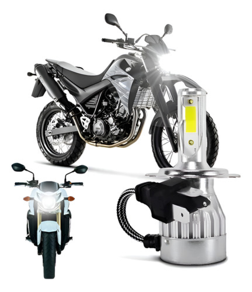 Lampada Super Led Moto Yamaha Xt660 Xj6 Xt660r Forte 6000k