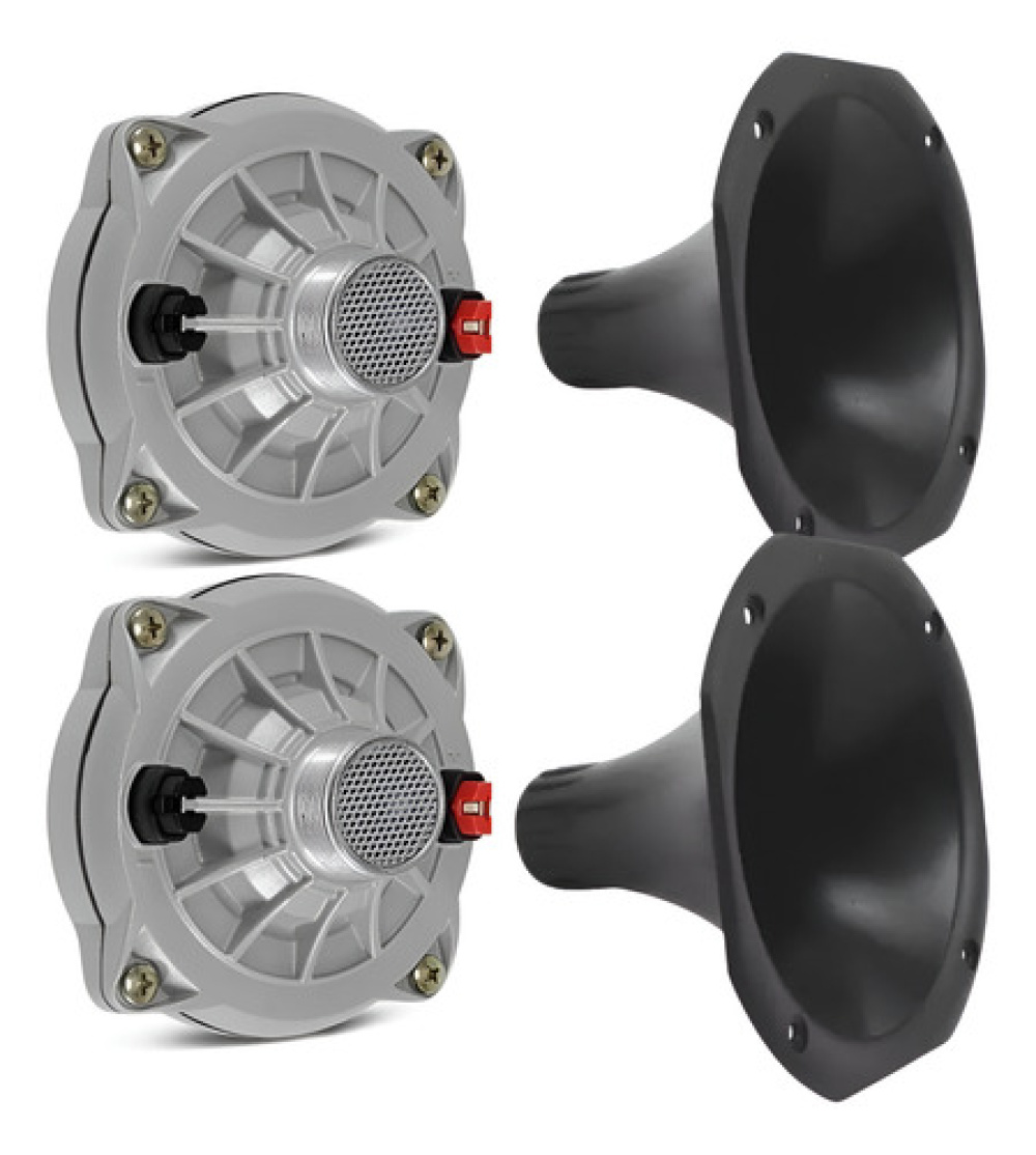 Promoção Kit 2 Driver D250x Jbl E 2 Cornetas Plásticas Preta