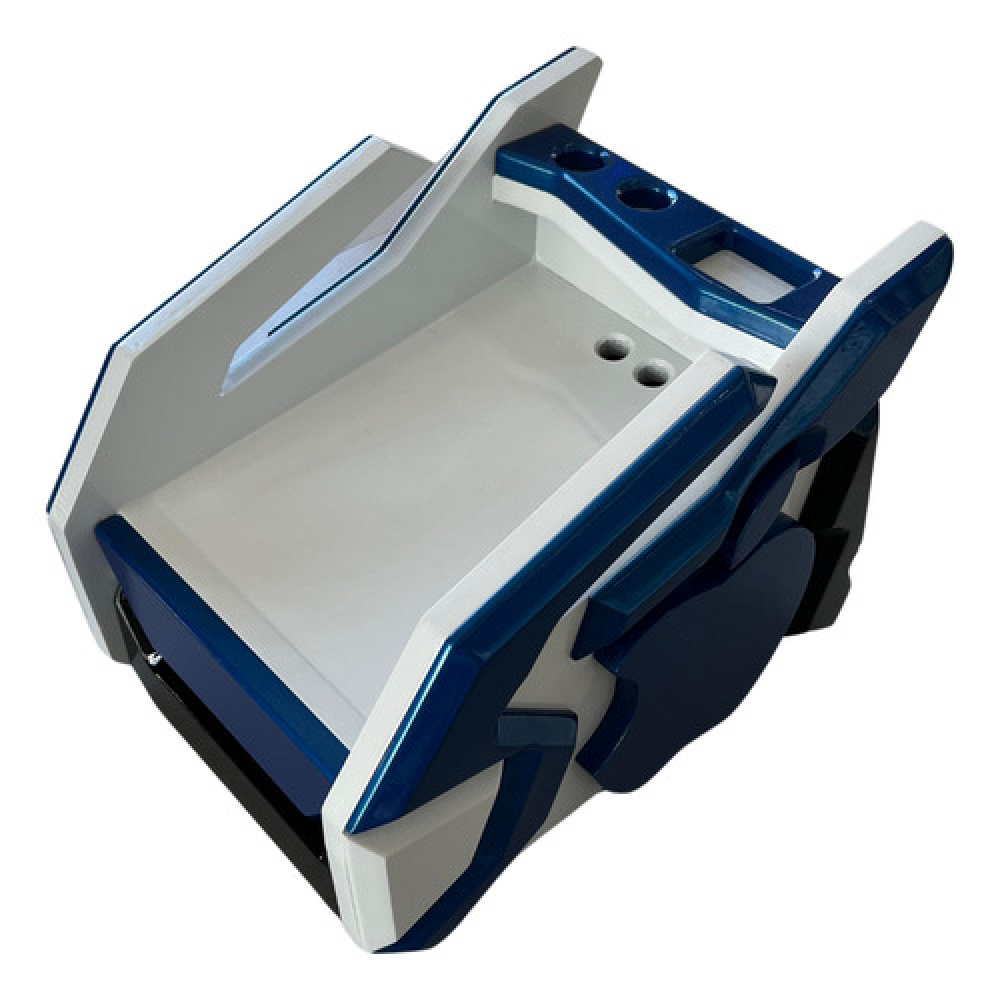 Rack Movel Para Mesa Moldura Com Pintura Paredão