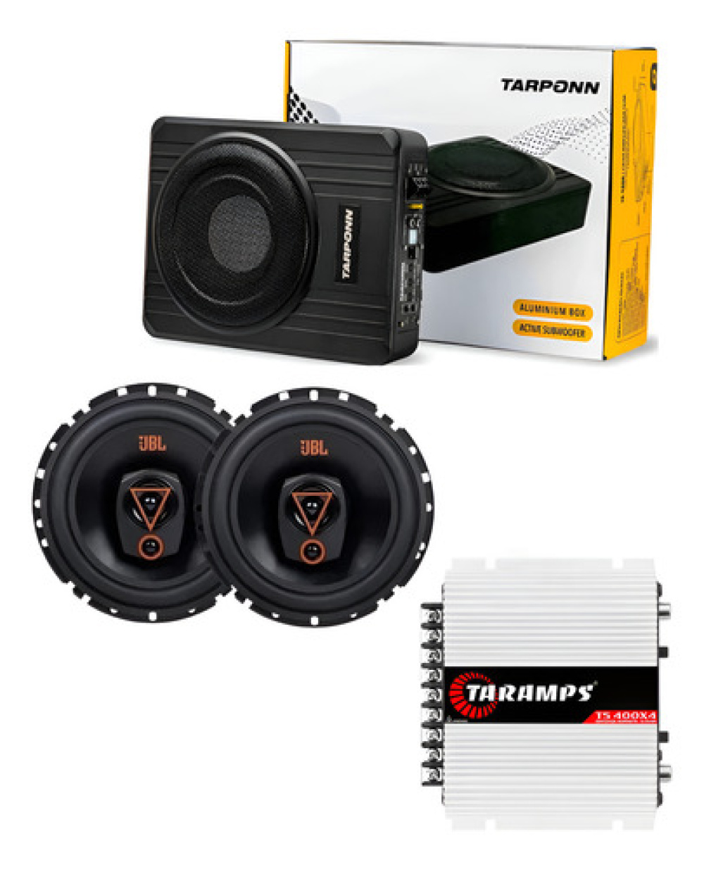 Som Interno Potente 560w Jbl Multisystem Sub Tarponn Ts400