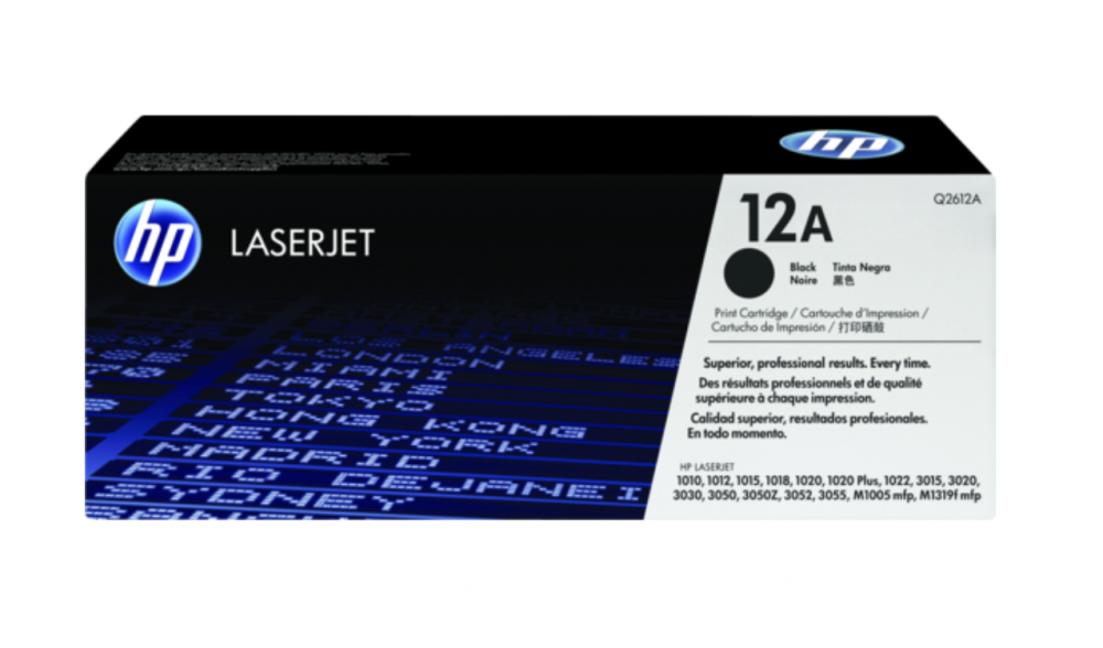 TONER PER HP 12A Q2612A LBP2900 LBP2900B LB3000 1010 1012 1015