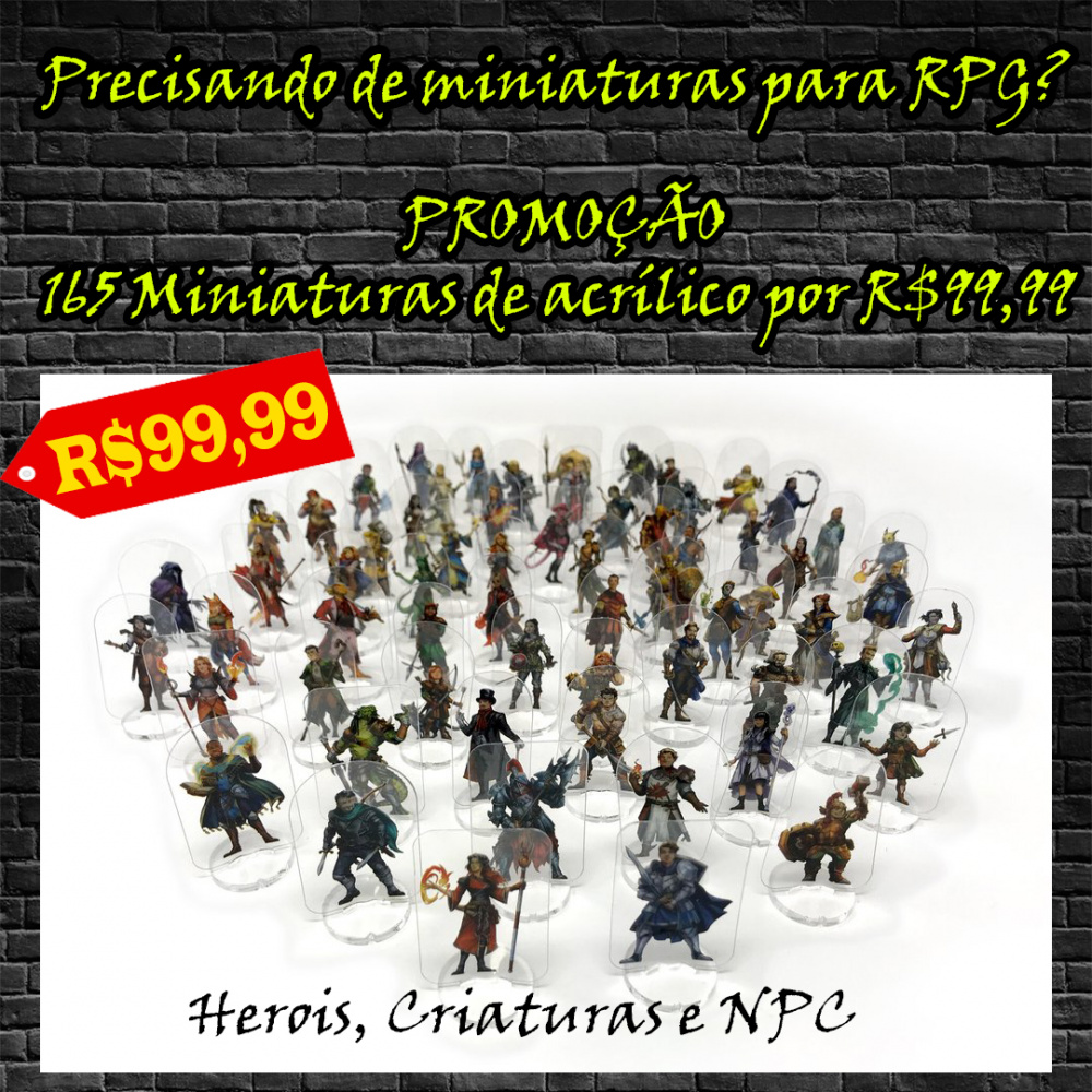 miniaturas de rpg - tabuleirobrasil