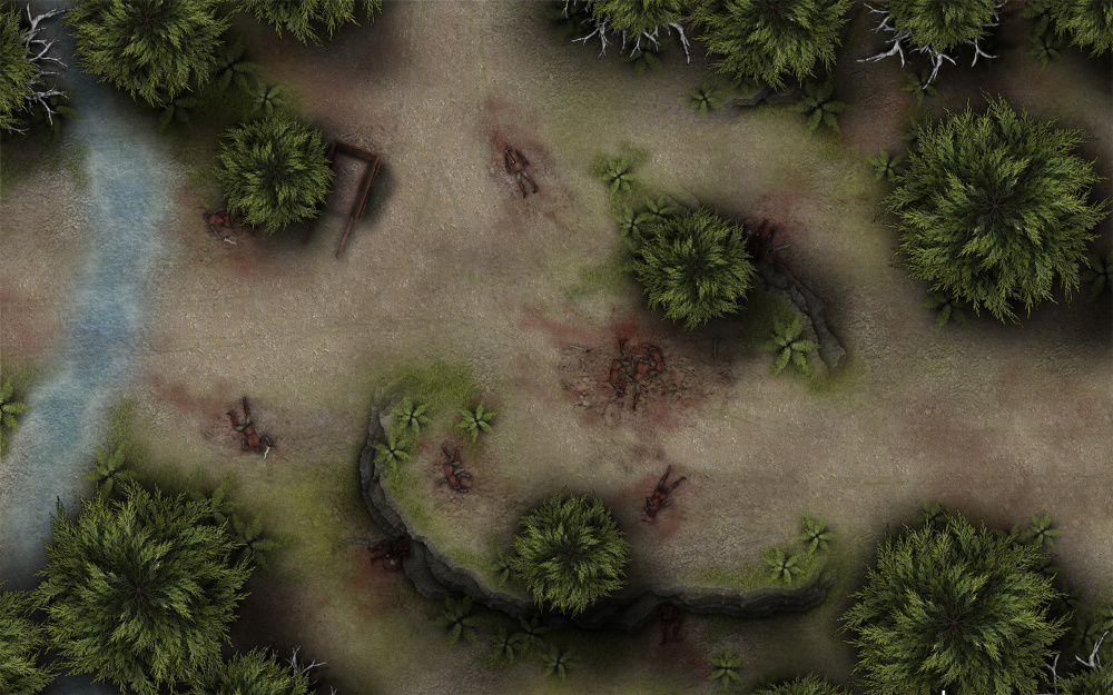 mapa de batalha battlemap grid para rpg - tabuleirobrasil