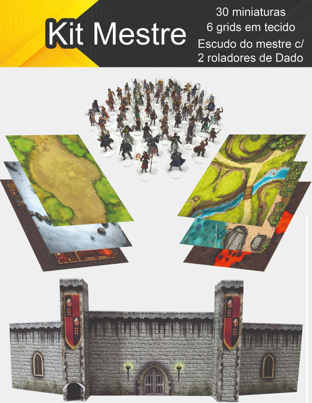 miniaturas de rpg - tabuleirobrasil