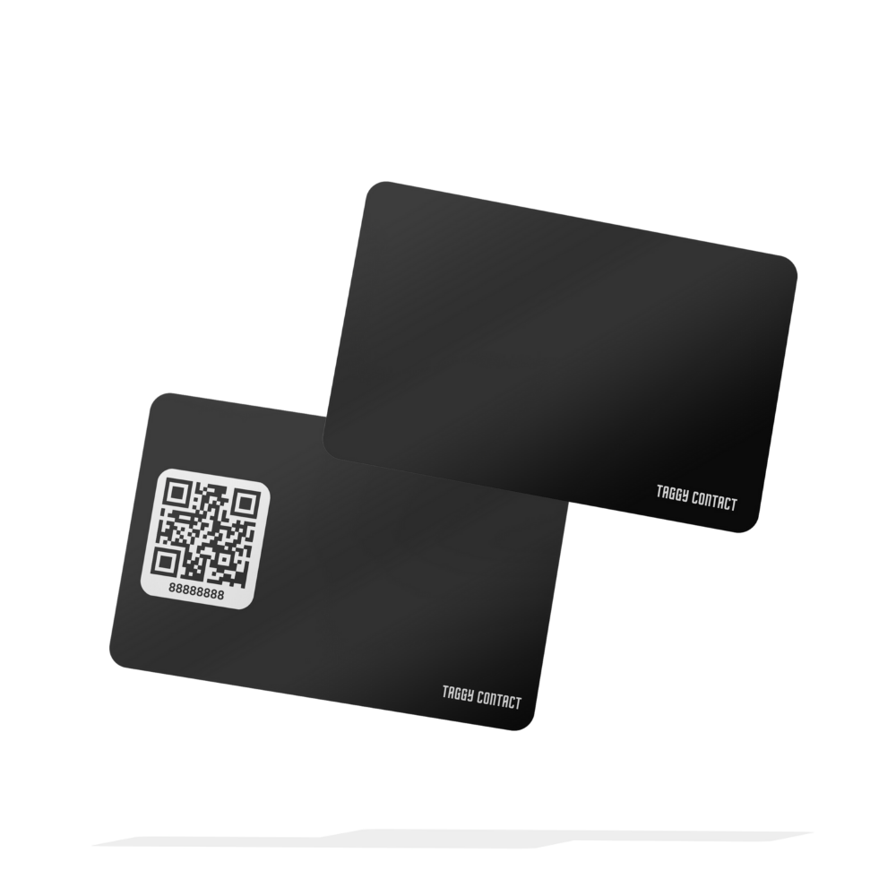 Tagit Card Taggy Card - Black - Taggy Contact