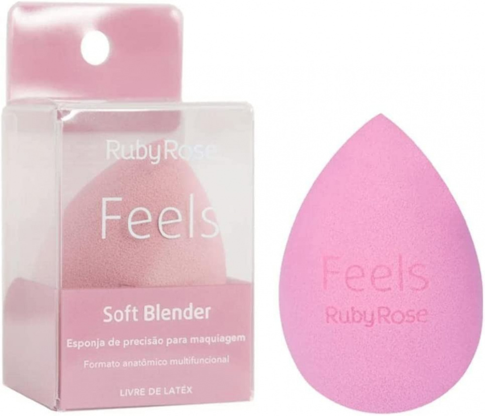 Esponja Soft Blender Feels Ruby Rose Tania Martins Makeup