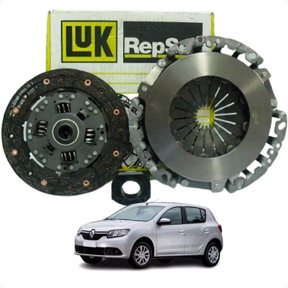 Kit Embreagem Luk Original Renault Sandero 1.6 8v 1.6 16v - TechDrive ...