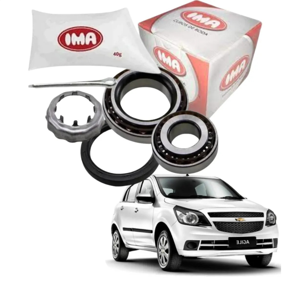 Kit Rolamento Roda Traseira Chevrolet Agile Celta Classic - TechDrive ...