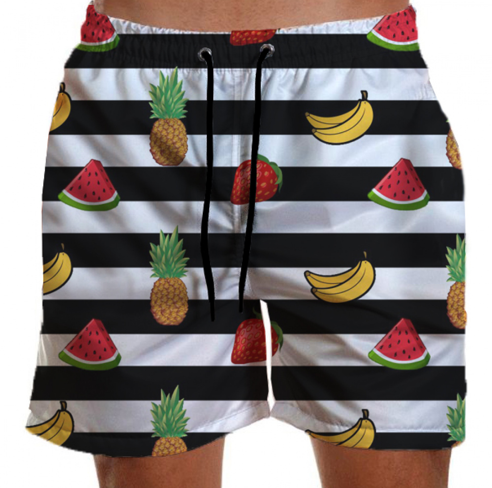 Shorts 2025 de frutas