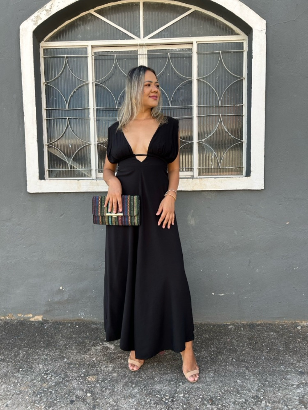 Vestido Ana Preto - TK MODAS