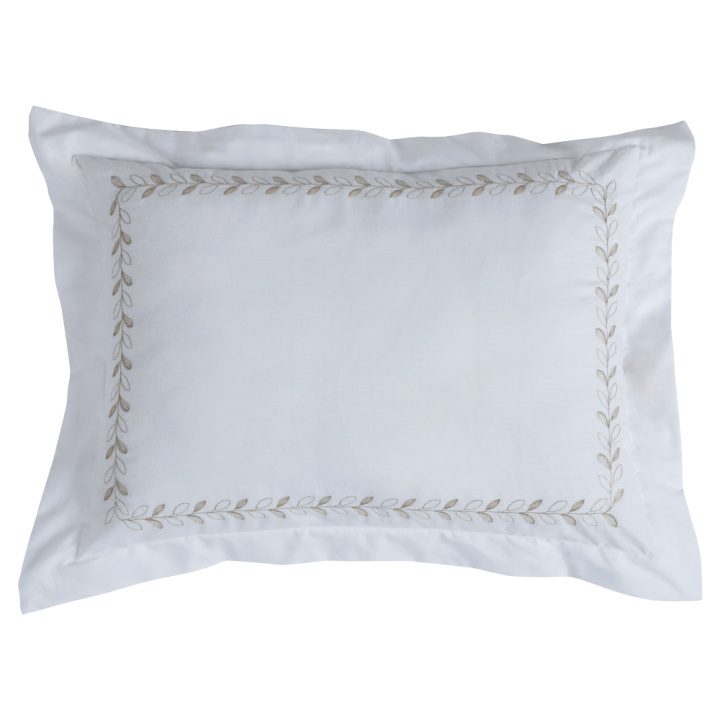 Almofada Avulsa Percal 230 Fios 100% Algodão Garden Branco