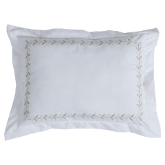 Almofada Avulsa Percal 230 Fios 100% Algodão Garden Branco