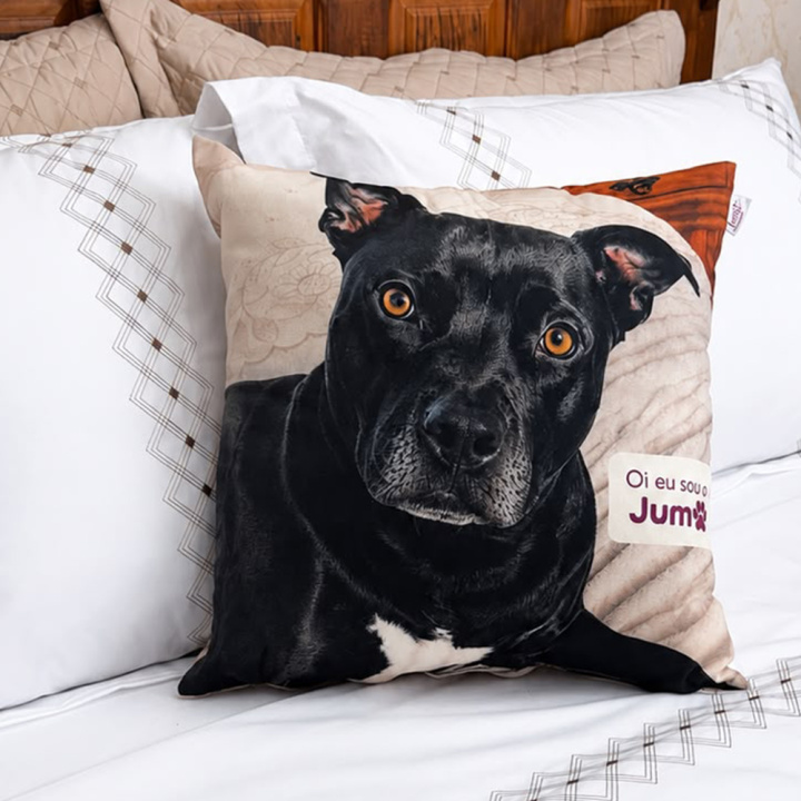 Almofada Decorativa Jumo Suede 45cm x 45cm | Com Refil de Silicone