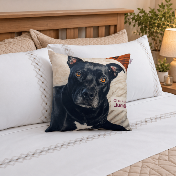 Almofada Decorativa Jumo Suede 45cm x 45cm | Com Refil de Silicone