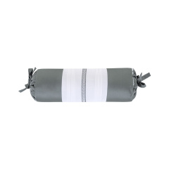 Almofada Rolo Avulso Percal 400 Fios Cordelli Chumbo