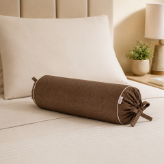 Almofada Rolo Casual Decor Ambar