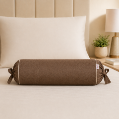 Almofada Rolo Casual Decor Ambar