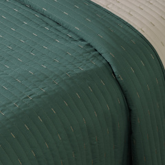 Cobre Leito CASAL Dupla Face 200 Fios Hipercal Dacar Verde/Caqui