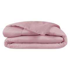 Edredom Avulso Queen Dupla Face 200 Fios Hipercal Criarte Rosa