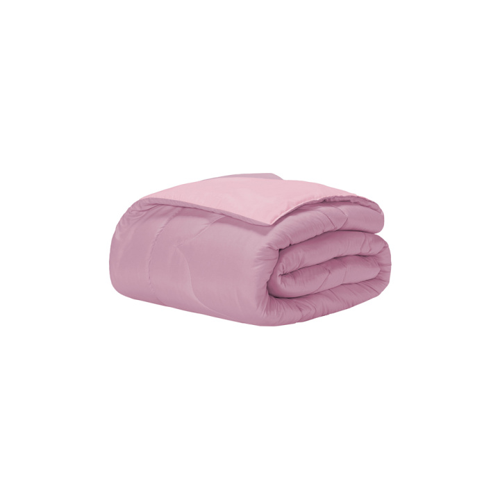 Edredom KING Dupla Face 200 Fios Hipercal Dual Rose Retro/Rosa