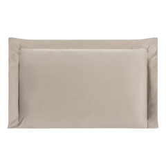 Fronha AVULSA Malha 30/1 Fio Penteado 100% Algodão Top Line Basic Bege Claro