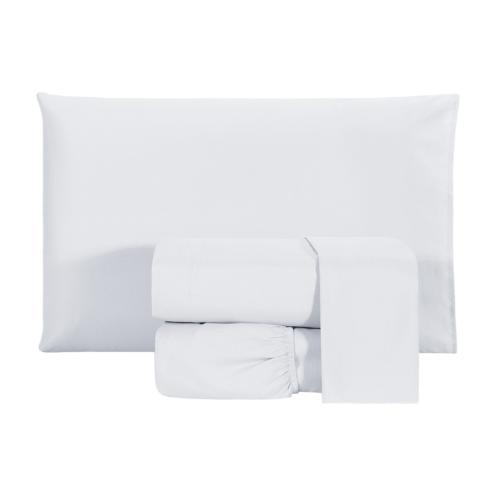 Jogo de Cama Casal 200 Fios Hipercal 3 Peças Criarte Branco