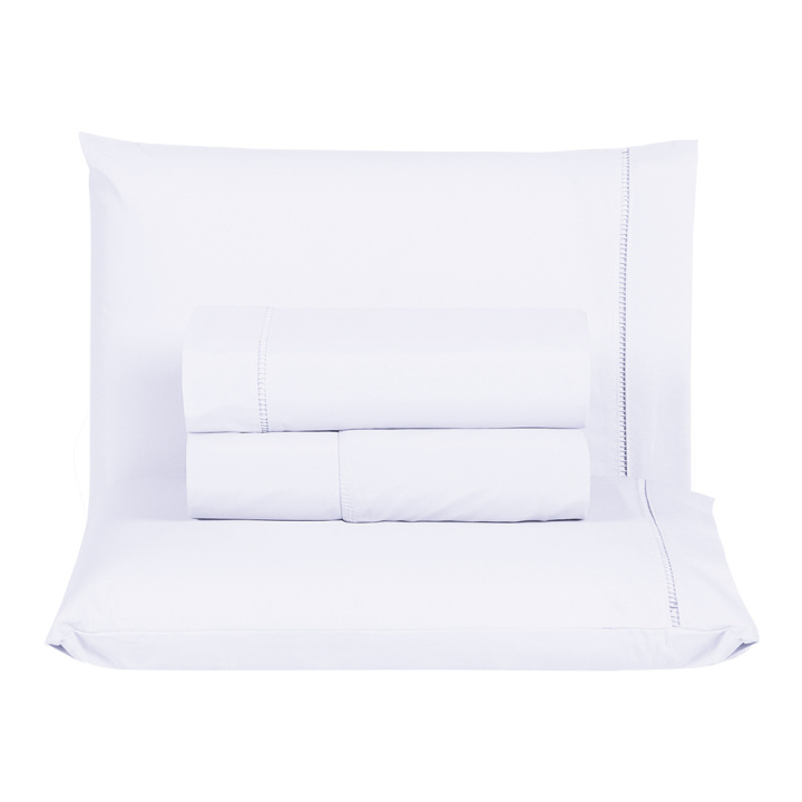 Jogo de Cama Casal 200 Fios Toque de Algodão 4 Peças Premier Branco